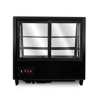 VITRINA RHINO VIREMO-100 | Vitrina Refrigerada de Mostrador | Frente 68.2 cm | Capacidad 76 Litros Netos / 100 L Brutos | Cafetería Pastelería Restaurante Pasteleria Reposteria Negocio Alimentos Pasteles Panes Exhibición Industrial Carnicería Cremería 