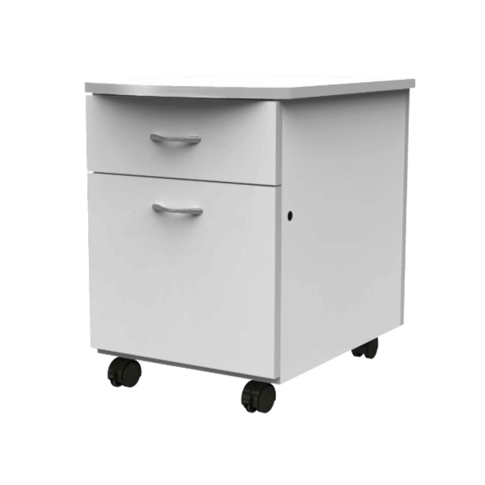 Archivero Móvil para Consultorio - OFIK 227 - Varios Colores - 2 Gavetas - 227 - OFIK - NOGAL BEAT - Archivero