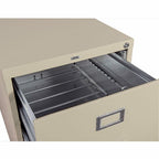 ARCHIVERO OFIK 380 INSTITUCIONAL | Archivero para Oficina | 4 Gavetas | Lámina Rolada | Interior - 380 - NOGAL BEAT - NOGAL BEAT - archivero