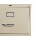 ARCHIVERO OFIK 380 INSTITUCIONAL | Archivero para Oficina | 4 Gavetas | Lámina Rolada | Interior - 380 - NOGAL BEAT - NOGAL BEAT - archivero