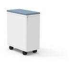 ARCHIVERO SLIM COLIN TB-SLIM | Archivero 1 Cajón 1 Gaveta Jaladeras Laterales | Acero | Interior - TB-SLIM-02 - Colin - NOGAL BEAT - Mobiliario