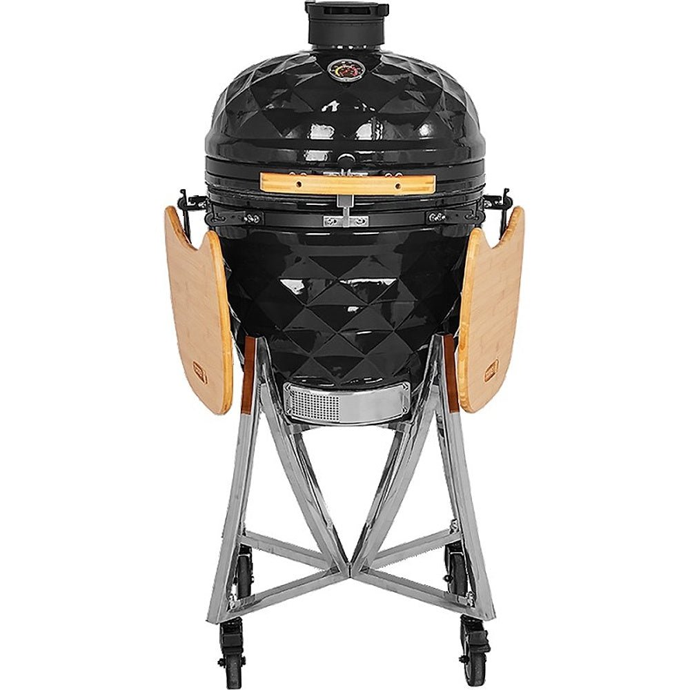ASADOR KAMADO TORREY HKC-21R/N CQHKC021041 | Asador Kamado de Cerámica | Restaurante Terraza Parrilla | Asador Grill Comercial Industrial a Gas Eléctrico Carne Pollo Hamburguesas Salchichas Hot Dogs Acero Inoxidable Taquería Restaurante Cocina Industrial Negocio
