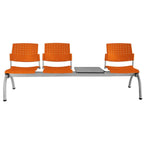 BANCA MESA LABENZE ARETA | Banca Mesa Lugar Público Sala de Espera Aeropuerto Hospital | 2 o 3 Plazas con Mesa | Varios Colores | Polipropileno | Interior - 108 - 2104M - Labenze - NOGAL BEAT - 