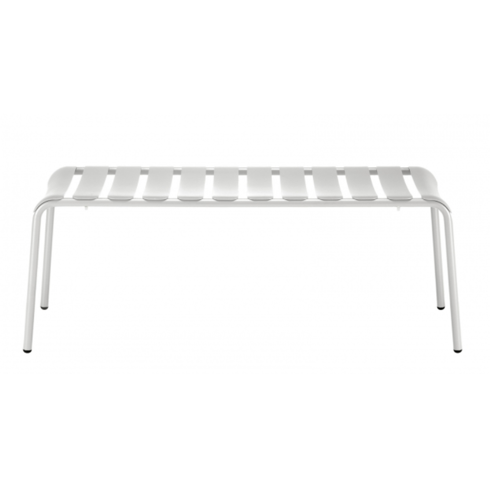 Banca para Jardines y Terrazas Resistente a Rayos UV - COLOS STECCA 8 - 45 cm - Varios Colores - para Ambiente Salino - STECCA 8 - Colos - NOGAL BEAT - Bancos