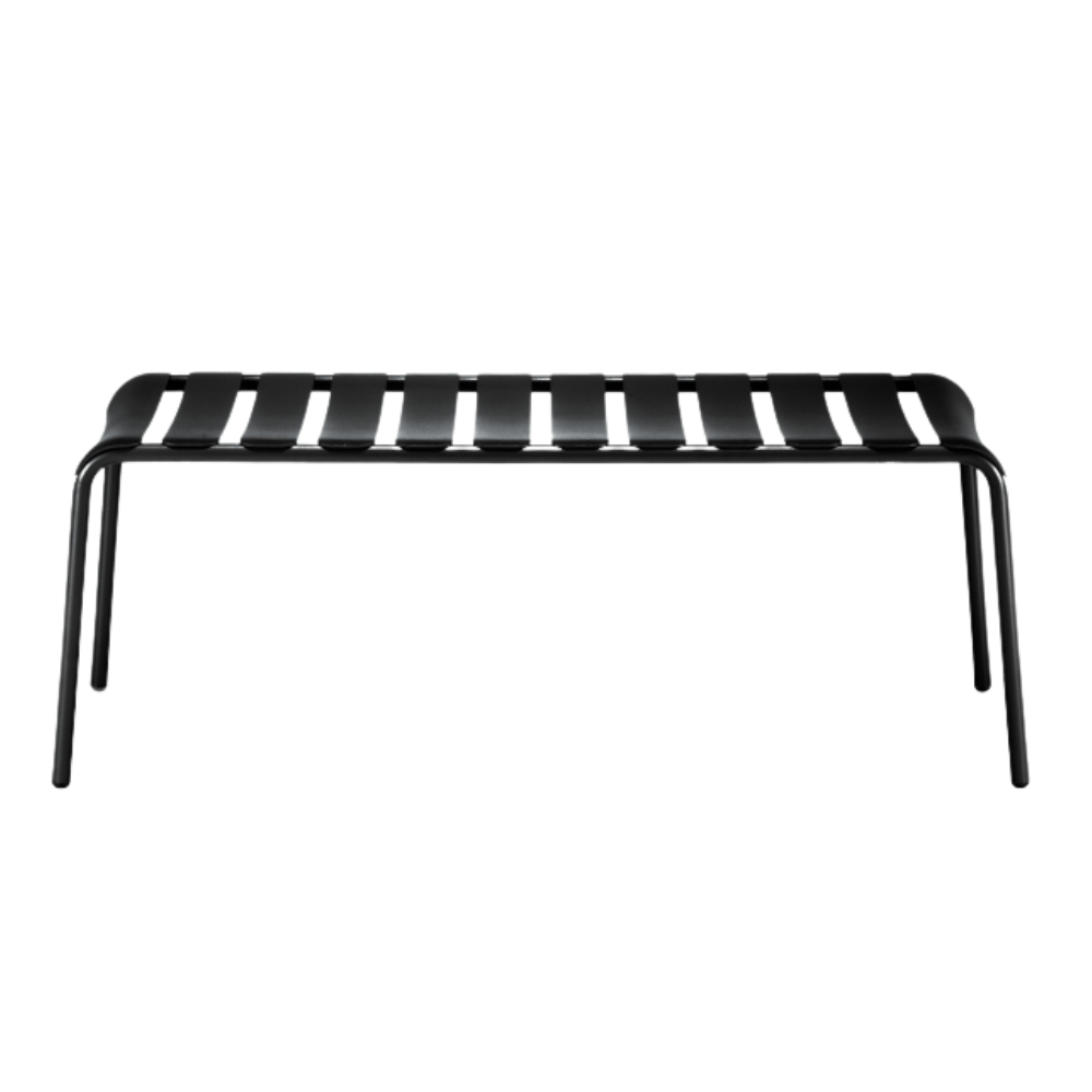 Banca para Jardines y Terrazas Resistente a Rayos UV - COLOS STECCA 8 - 45 cm - Varios Colores - para Ambiente Salino - STECCA 8 - Colos - NOGAL BEAT - Bancos