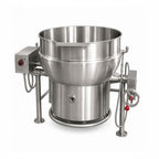 Marmita Madipsa M60GV de volteo a gas, 60 litros, acero inoxidable 304, para cocina industrial, restaurantes, comedores y hospitales