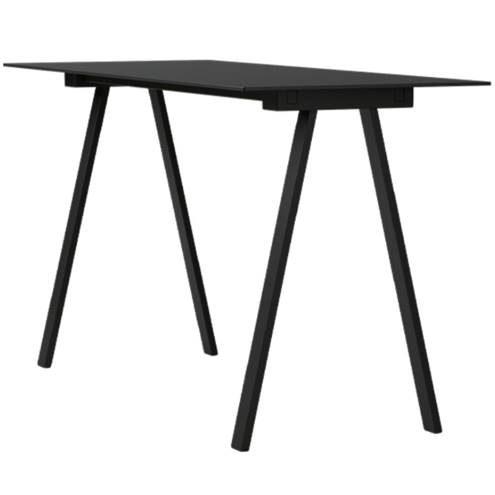 MESA COLOS VU A/R 2000 | Mesa Alta Comercial Ocasional Zonas de Descanso Snack Bars | 105 cm | Base 4 Puntas Acero Galvanizado | Varios Colores | Recubrimiento Polvo Poliéster | Interior - VU A/R 2000 - Colos - NOGAL BEAT - Mesas