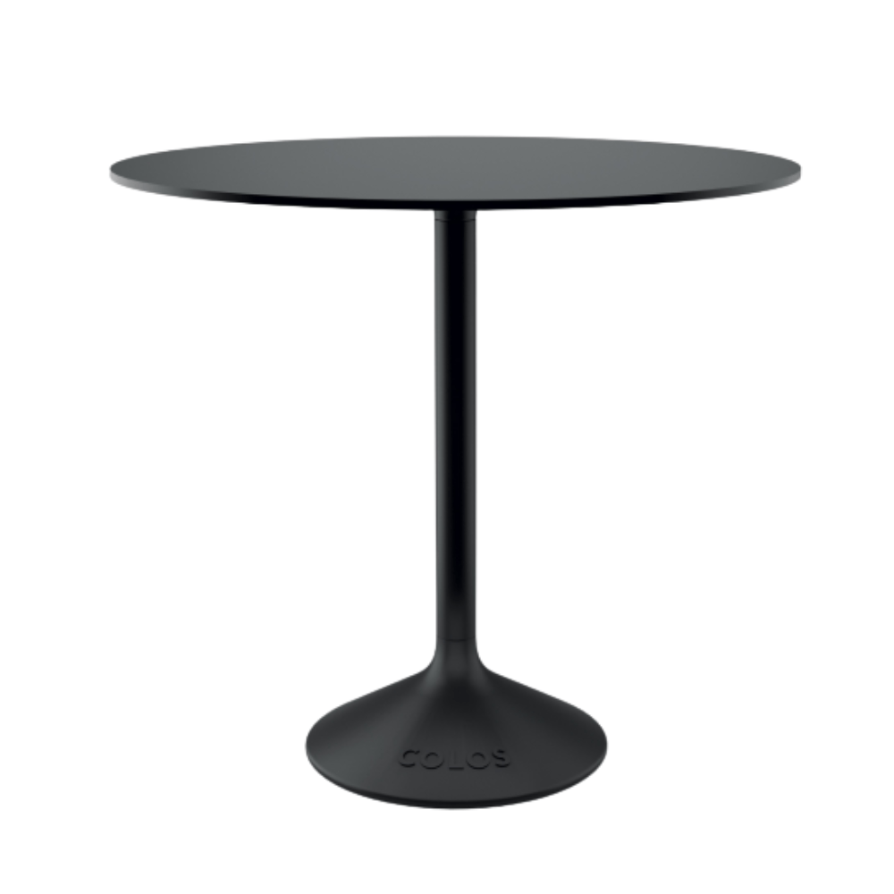 Mesa Cuadrada para Bistró Resistente a Rayos UV - COLOS STATO B/T - 800 - Varios Colores - para Ambiente Salino - STATO B/T-800 - Colos - NOGAL BEAT - Mesas