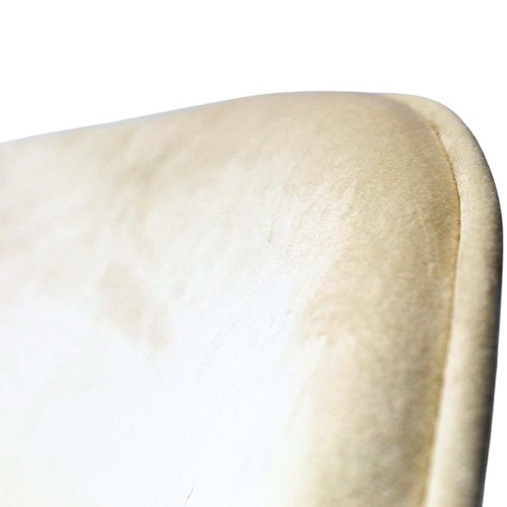 Nogal Beat Avila Banco Alto Tapizado Tela Tipo Terciopelo Uso Interior Diseño Nordico - BANC0903741 - Mundo In - NOGAL BEAT - Bancos