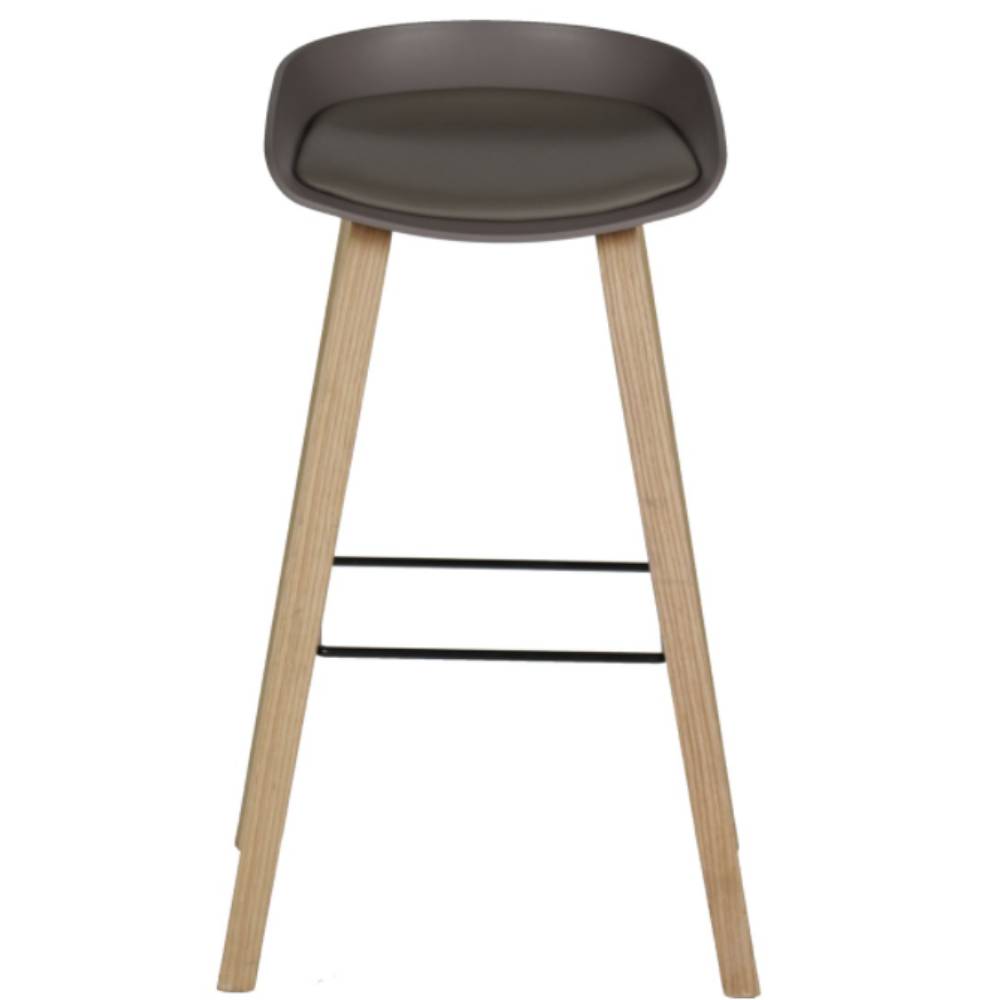 Nogal Beat Banco Stella Bar 75 cm para Barra - BANCO STELLA - MDO - NOGAL BEAT - Bancos