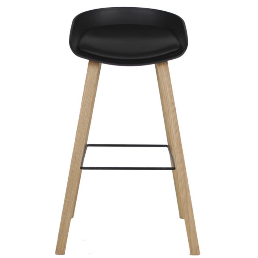 Nogal Beat Banco Stella Bar 75 cm para Barra - BANCO STELLA - MDO - NOGAL BEAT - Bancos