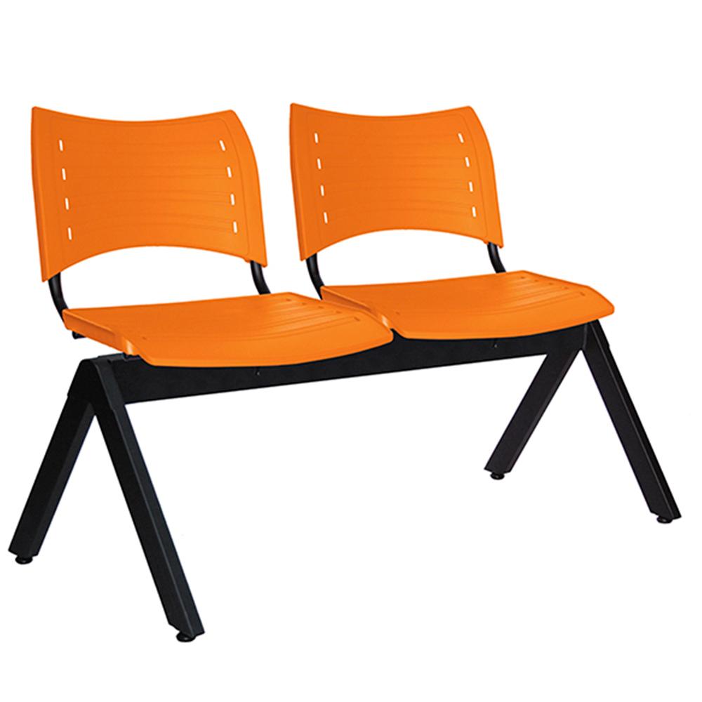 Offiho Banca Innova Ohr-2700-2P Visita Polipropileno Base Acero Uso Interior - OHR-2700-2P - OFFIHO - NOGAL BEAT - Banca