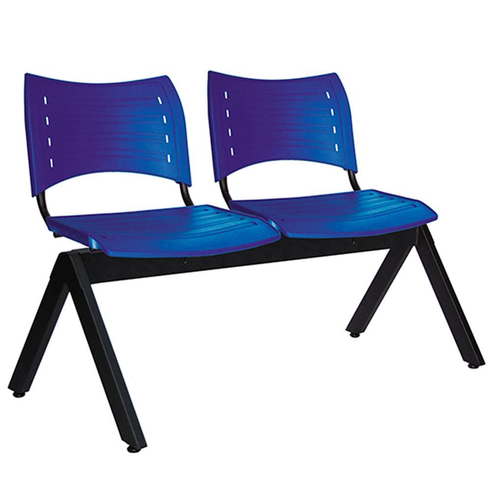 Offiho Banca Innova Ohr-2700-2P Visita Polipropileno Base Acero Uso Interior - OHR-2700-2P - OFFIHO - NOGAL BEAT - Banca