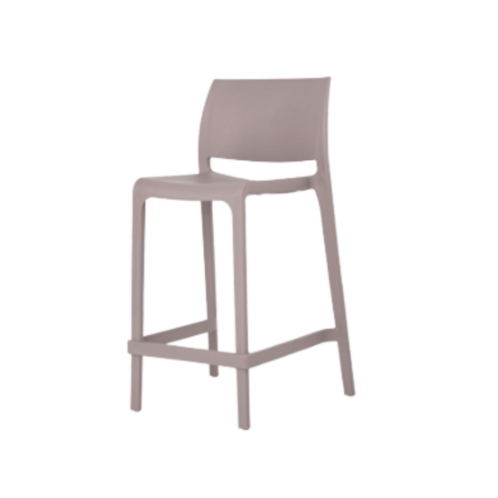 BANCO OFFIHO Sensilla OHV-7211C | Banco Cocina Terraza | Resistente Rayos UV | Polipropileno | Interior + Exterior Resistente Intemperie Rayos UV Ambiente Salino Bar Cafeteria Colorido s Aire Libre Plastico Restaurante