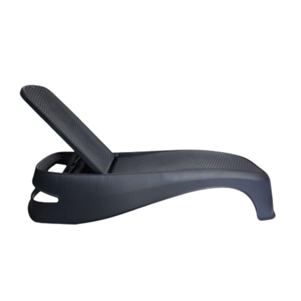 CAMASTRO OFFIHO HAWAII OHV-7031 | Camastro Hotel Playa | Resistente Rayos UV| Polipropileno | Interior + Exterior | Jardín Terraza Casa Hotel Playa Aire Libre Material Ecológico Imitación Mimbre