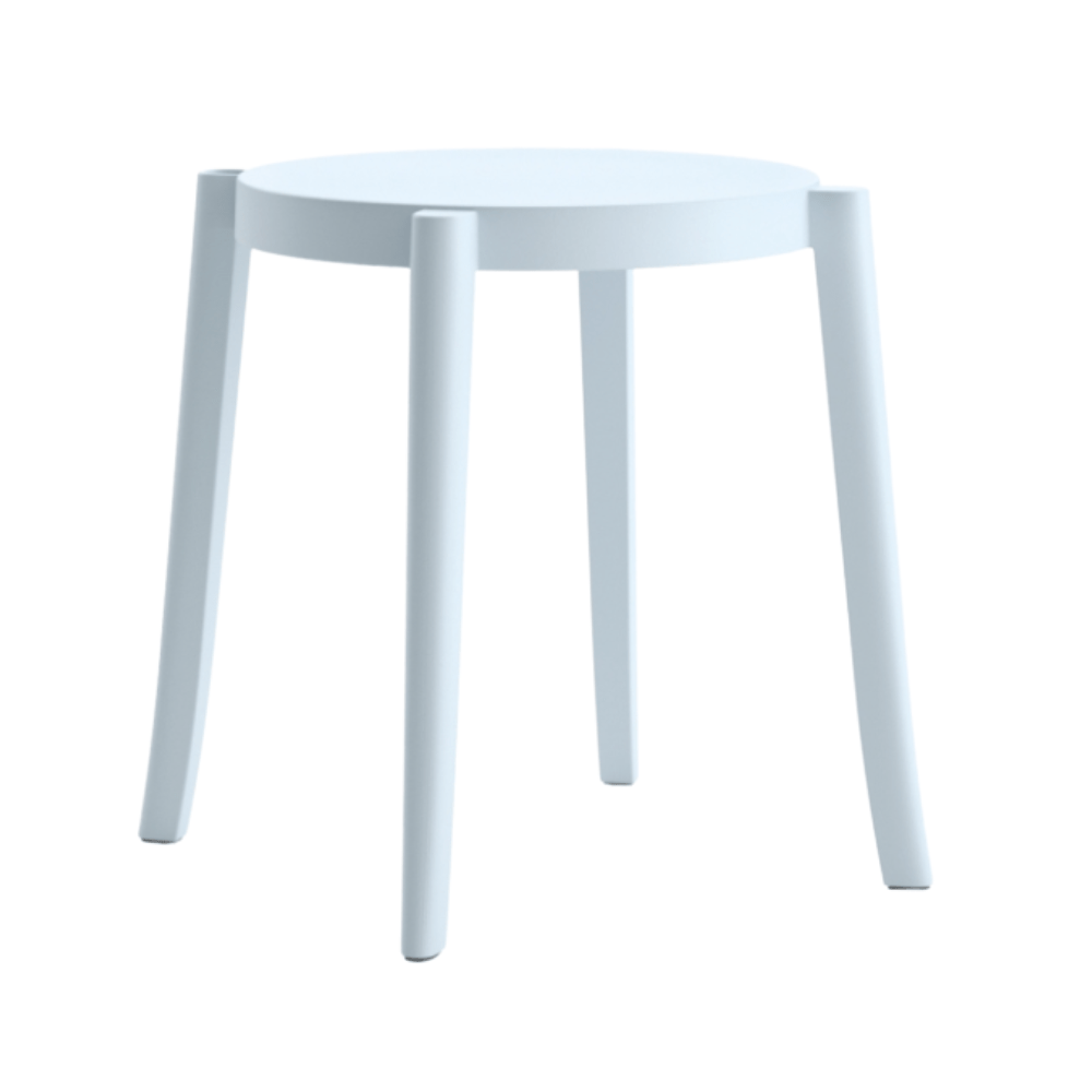 Taburete para Restaurante Resistente a Rayos UV - COLOS TORRE S - Varios Colores - para Ambiente Salino - TORRE S - Colos - NOGAL BEAT - Taburetes